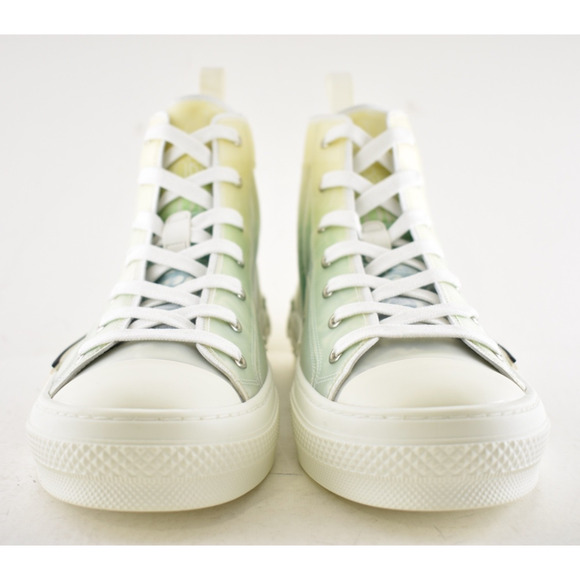 Dior Mens B23 Shawn Stussy Multicolor Logo High Top Lace Up Flat Sneaker 44 11 - Picture 9 of 15